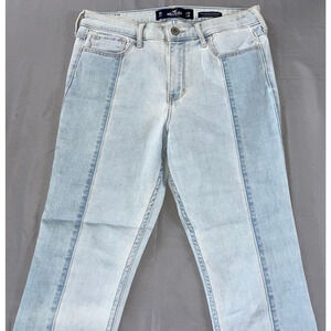Hollister High Rise Cropped Super Skinny Stretch Roller Jeans Women's Size 29
